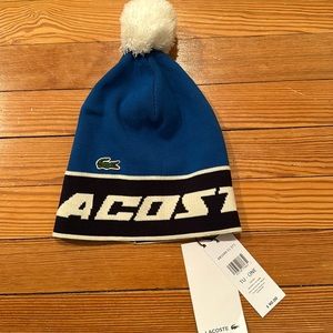 NWT LACOSTE BEANIE